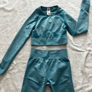 💙Blue Gym Shark Set💙